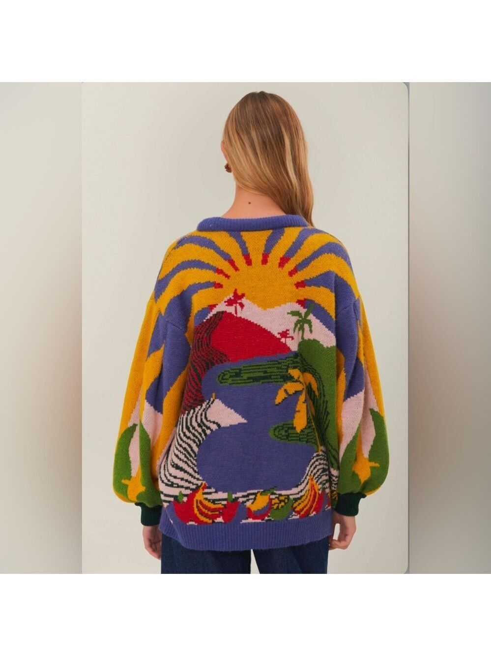 Farm Rio Happiness Sweater - Picture 6 of 9